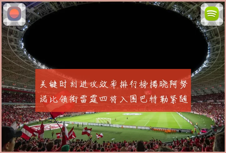 关键时刻进攻效率排行榜揭晓阿努诺比领衔雷霆四将入围巴特勒紧随其后